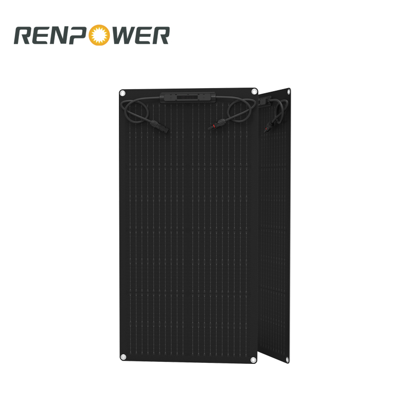 50W høyeffektiv semifleksibelt solcellepanel